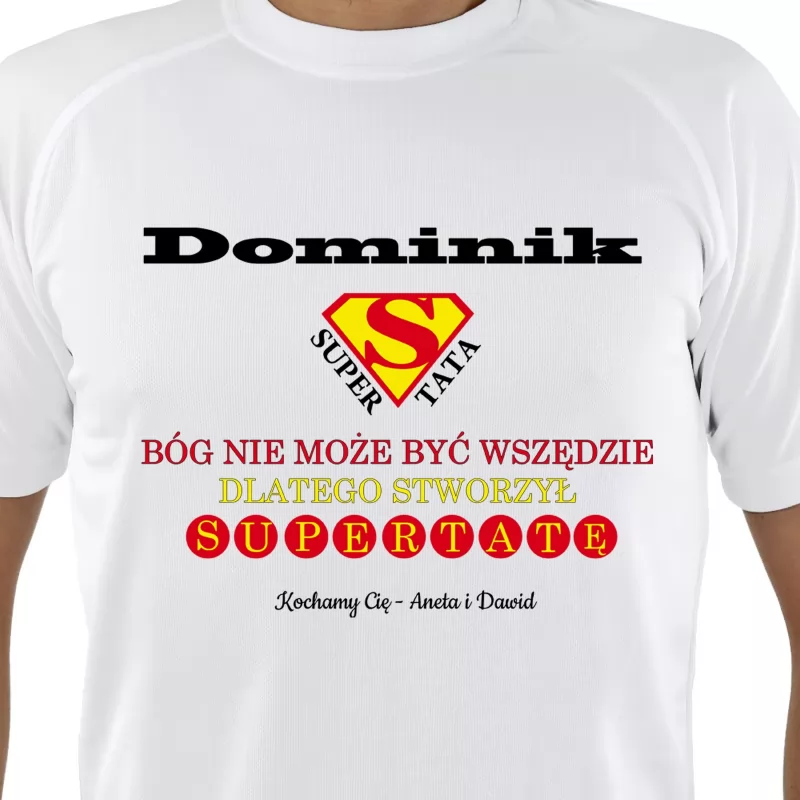 personalizowana koszulka męska