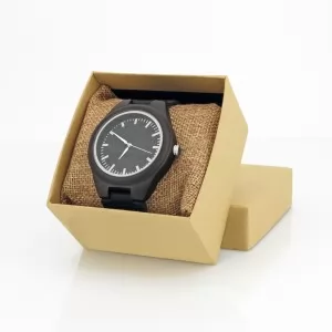 drewniany zegarek męski na prezent 