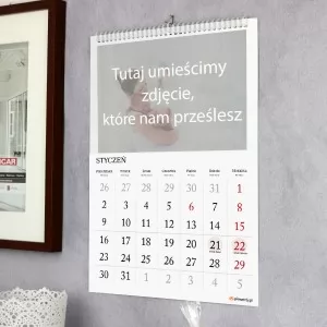 prezent z okazji dnia babci i dziadka - kalendarz z personalizacją