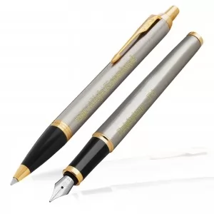 zestaw pióro i długopis z personalizacją na prezent  dla nauczyciela