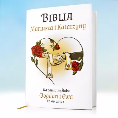 Biblia z nadrukiem dla nowożeńców - Przymierze