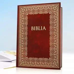 biblia na prezent dla nowożeńców z personalizacją