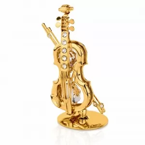 figurka skrzypce na prezent dla dziecka z okazji chrztu