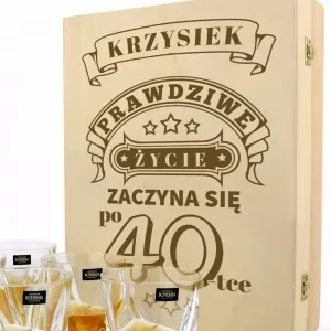prezent na 40 urodziny dla miłośnika whisky