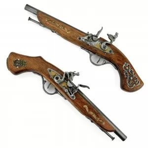replika dwóch pistoletów na prezent z personalizacją
