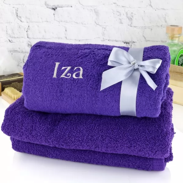 Personalizowany ręcznik z haftem 70 x 140 na prezent dla niej