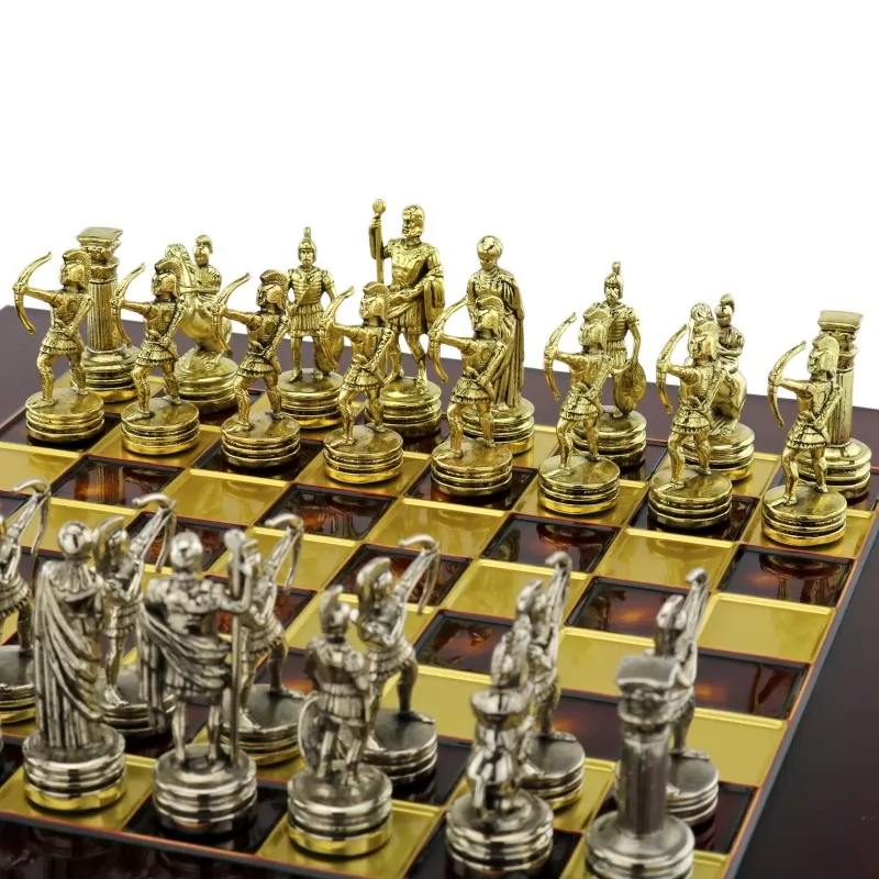 ekskluzywne szachy greccy łucznicy na prezent