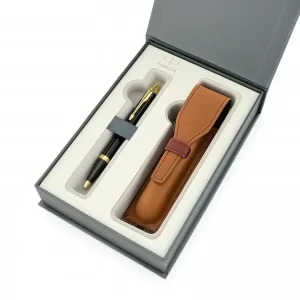 eleganckie pudełko prezentowe na spersonalizowany długopis i etui 