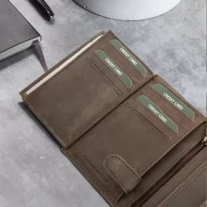 skórzany portfel męski z personalizacją