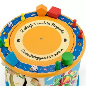 personalizowana kostka edukacyjna dla dzieci - Sześcian Magiczny na prezent urodzinowy dla dziecka