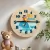 zegar drewniany dla dziecka