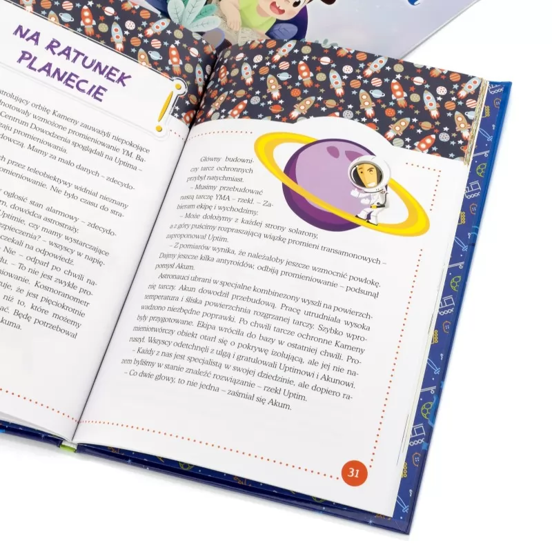 książka dla dziecka idealna na prezent dzięki personalizowanej obwolucie