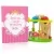 zabawka edukacyjna dla dziecka z kolorową kartką urodzinową z personalizacją
