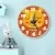 zegar z nadrukiem - aranżacja na ścianie pokoju dziecięcego  na prezent dla chłopca na roczek