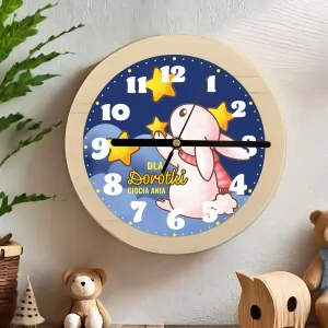 zegar dla dziecka z imieniem