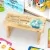 drewniany stołek dla dziecka z personalizacja - nadruk kolorowy