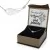 naszyjnik srebrny w pudełku z nadrukiem dedykacji na prezent dla niej na święta